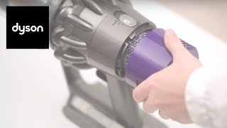 How to clean your Dyson Cyclone V10™ cordless vacuum's filter