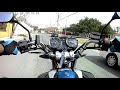 Rodando en motocicleta por Monterrey