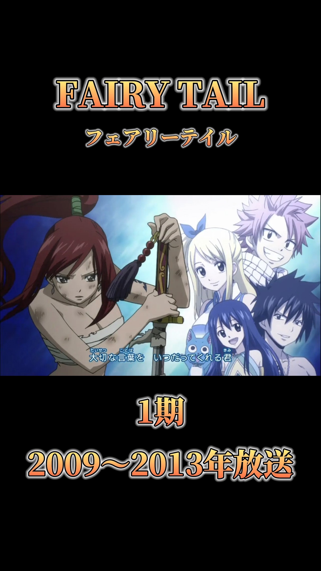 FAIRY TAIL フェアリーテイル 【1期/2009～2013年放送