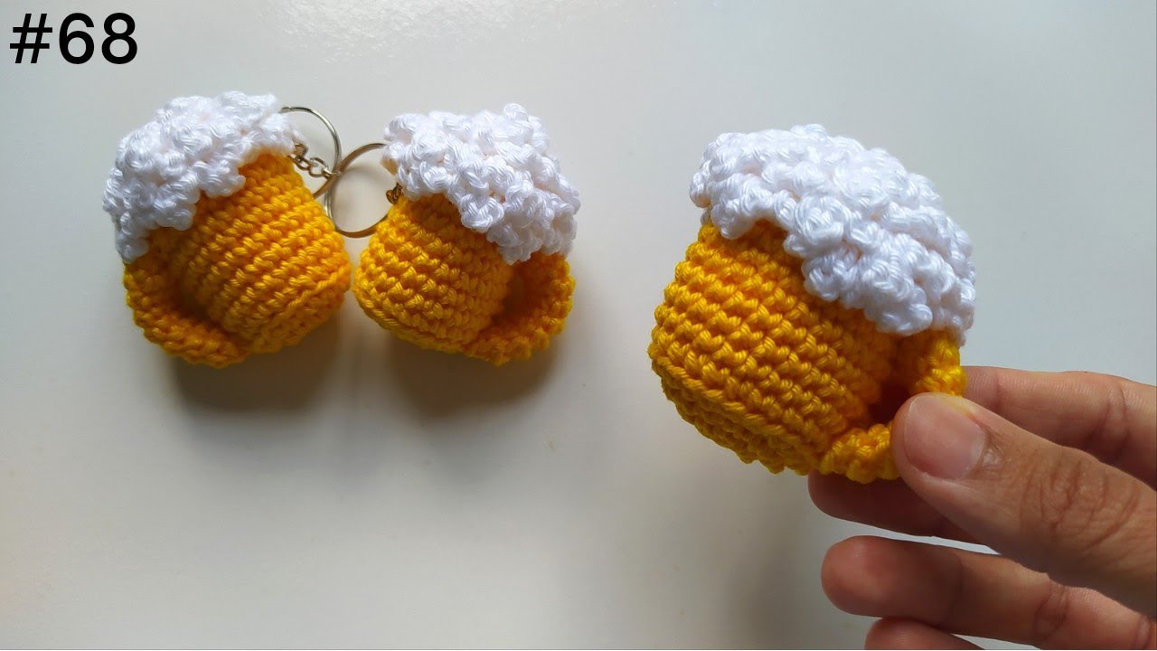 Faça esse CHAVEIRO para BOMBAR suas vendas nesse CARNAVAL! - VERÃO CROCHÊ !