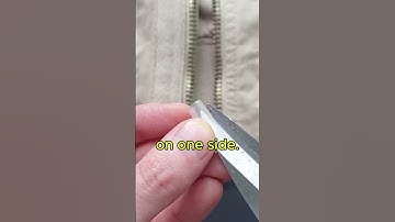 Thumbnail of 🤯How to fix a broken zipper?🧵🧥#lifehacks