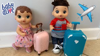 Baby Alive Abby Packing for Vacation doll travel Routine screenshot 2