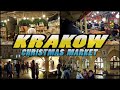 KRAKÓW Jarmark Bożonarodzeniowy - Christmas Market Kraków - Poland [4k]