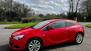 2012 Vauxhall Astra GTC 2.0 CDTI SRI review and walk around virtual viewing of this 3dr warm hatch