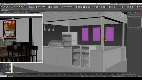 3DsMax Tutorials, Learn 3D Modeling a Food Stall from Scratch in 3dsmax ( Part 4)