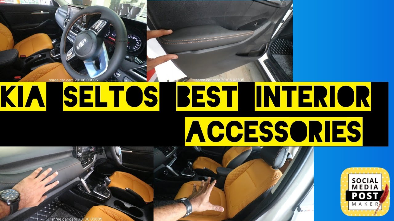 KIA SELTOS best accessories to make it look rich and premium chennai
