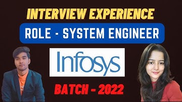Infosys interview experience || System Engineer Role || Interview Questions || MUST WATCH
