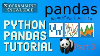 Python Pandas Part 3 : Pandas Series Machine Learning Hands on Python