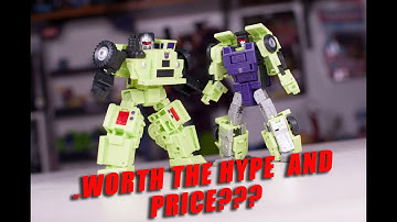 Transformers Studio Series 86 Constructicon Hook and  Constructicon Long Haul