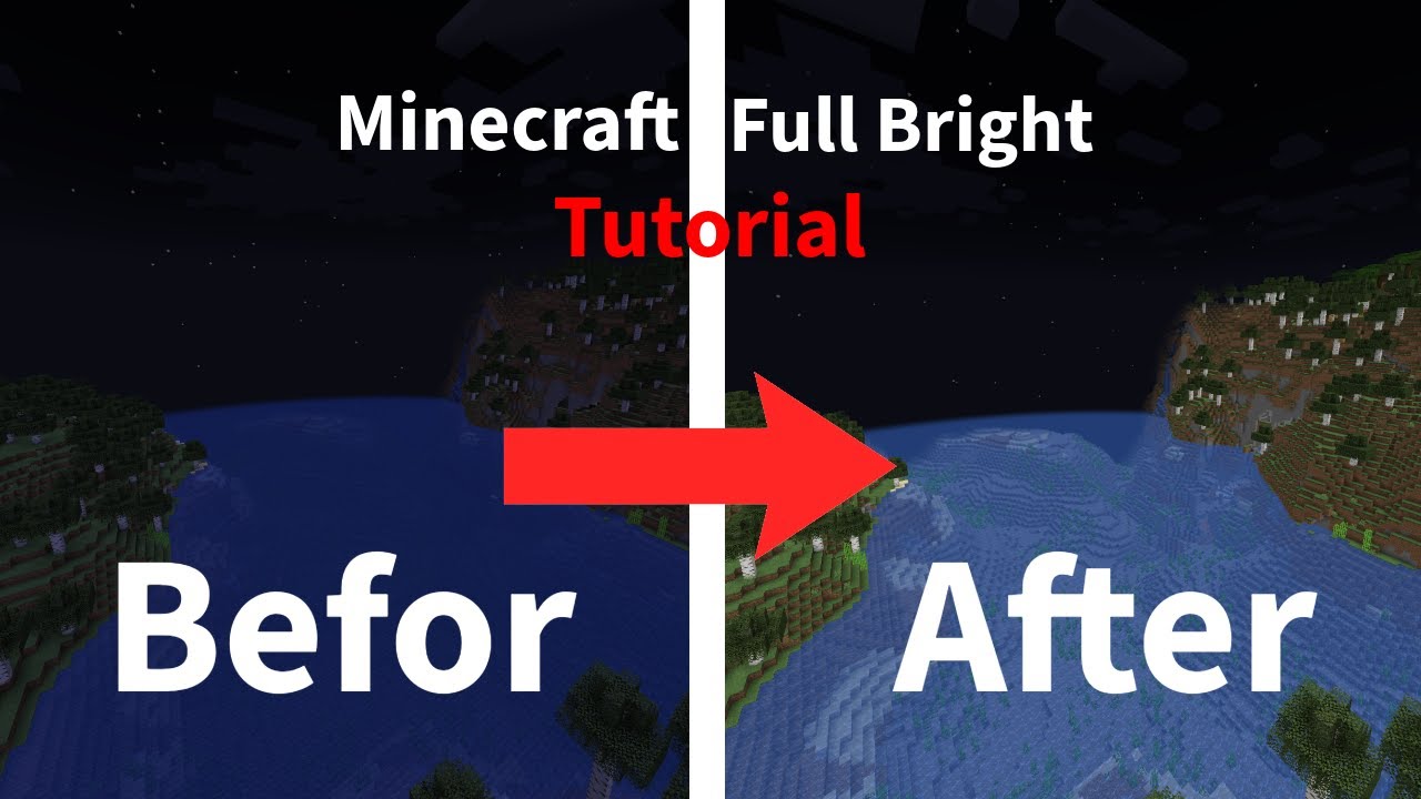 🌟 How to Get FULL BRIGHT in Minecraft 🔆 (No Mods!) - YouTube