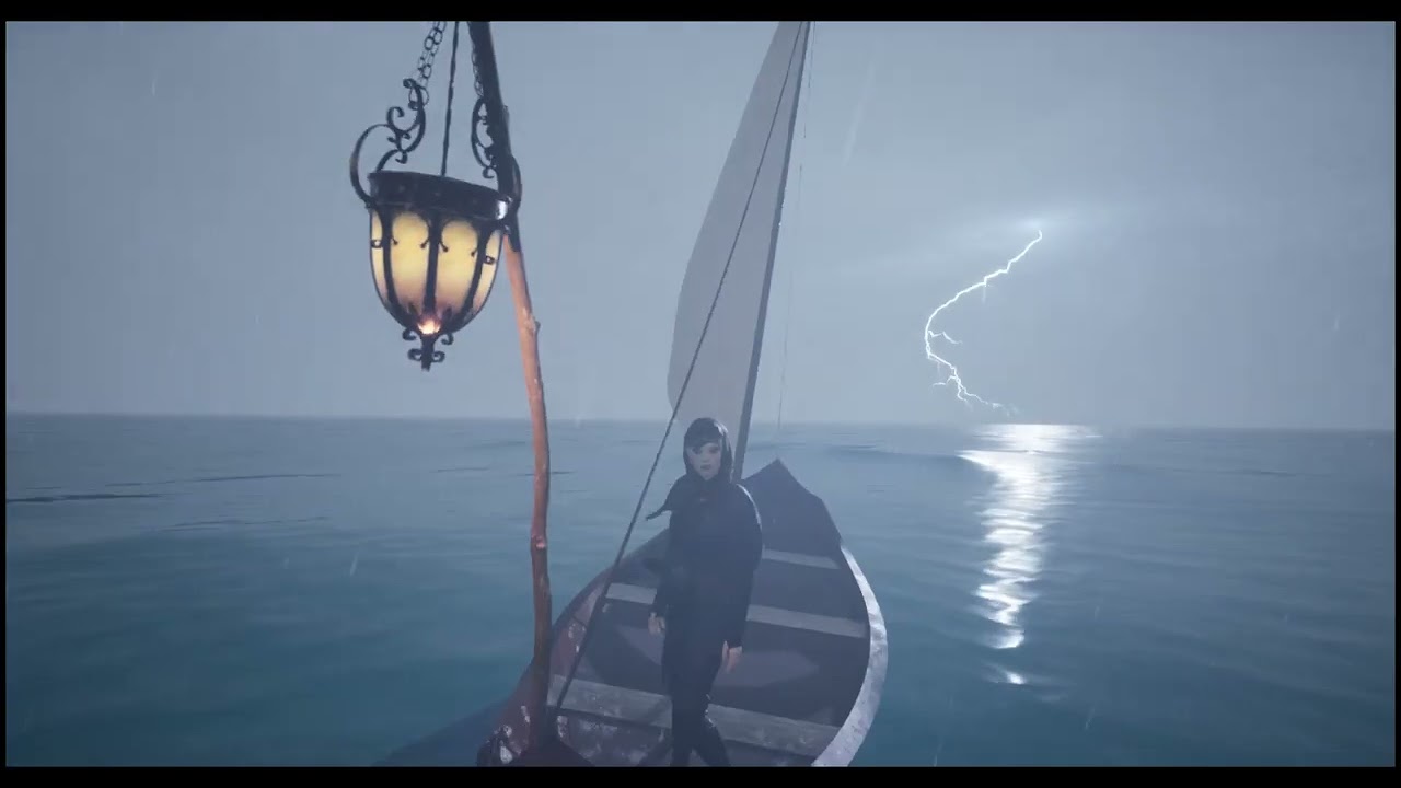 Boat lantern, wind ⛵ Unreal Engine