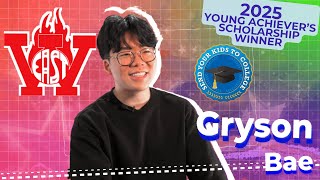 Gryson Bae | 2025 Young Achievers Scholarship Winner 3 of 3 | WNY College Scholarships