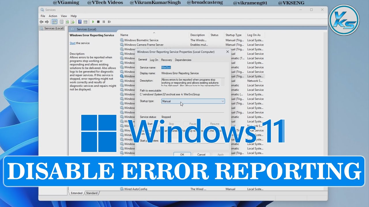 ✅ How To Disable Error Reporting in Windows 11
