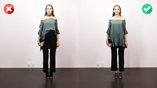 How To Look Shorter | 7 Outfits - YouTube