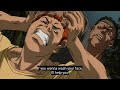 Baki vs Kuraishi (English sub)