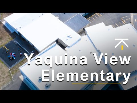 Yaquina View Elementary School Reroof by Dakota Roofing