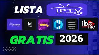 LISTA IPTV GRATIS 2026 DEFINITIVA ! screenshot 1