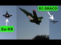 SU-XR vs. RC DRACO by Horizon Hobby | Slow Flight at Low Light