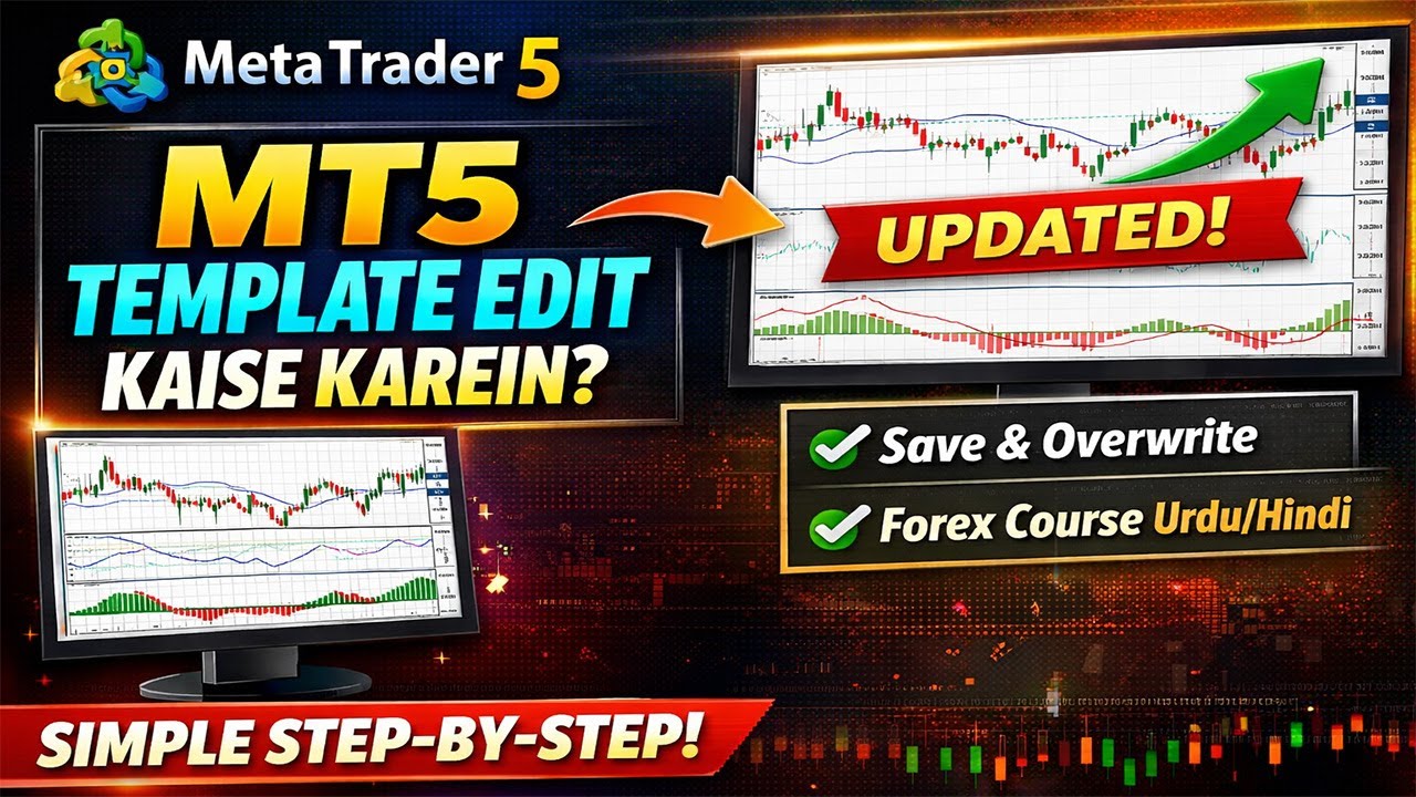 How to Edit Existing Template in MetaTrader 5 (MT5) | Forex Course