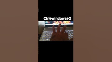 how to open on screen keyboard in windows with shortcut key?