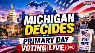 LIVE: Michigan Senate Primary Election Voting | Abdul El-Sayed vs Haley Stevens | Results & Updates