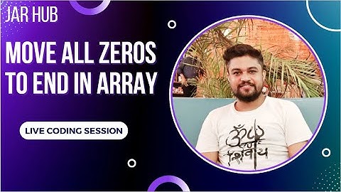 Move All Zeros To End in Array
