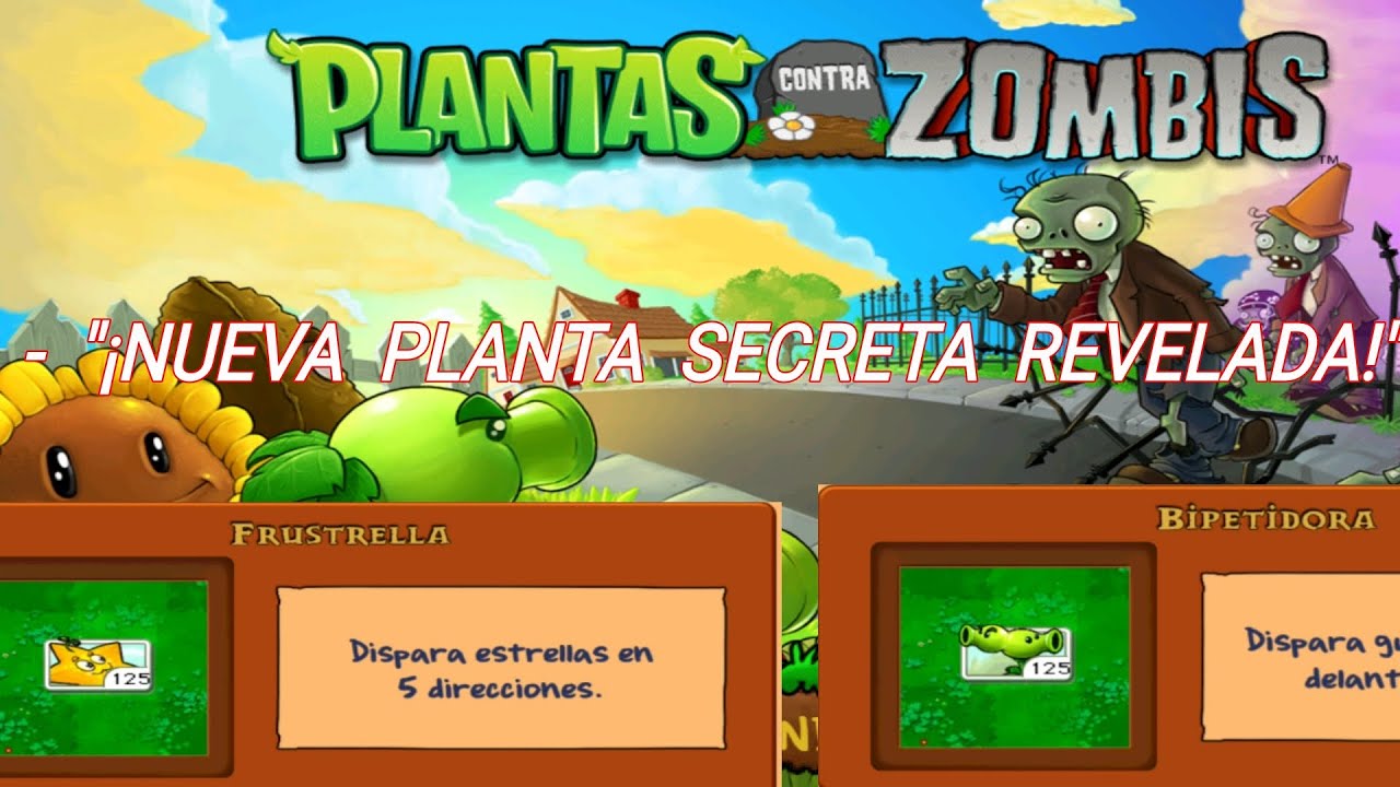 NUEVA PLANTA REBELADA en esta PARTIDA de plantas vs zombis - YouTube