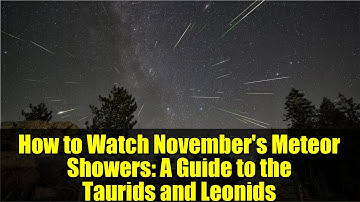 How to Watch November