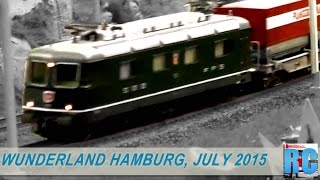 BEST OF 'MINIATUR WUNDERLAND' HAMBURG, GERMANY  JULY 2015