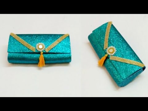 How to make bridal purse//how to make wedding purse at home//bridal pouch  banane ka tarika - YouTube