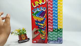 Uno Stacko | Jenga Style | Stacking Blocks | Nesting Blocks