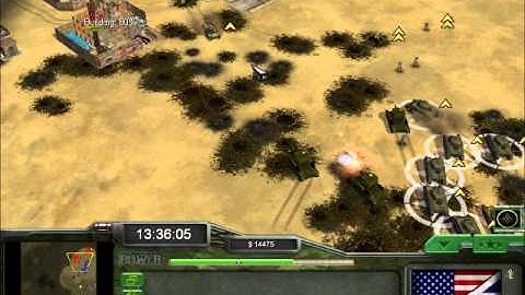 Command and Conquer Generals World War 2 Mod Skirmish 2 Part 2/2