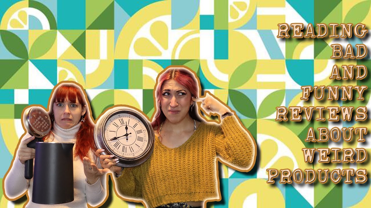 Αστείες και κακές κριτικές για περίεργα προϊόντα| DoubleTroubleTube