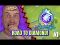 Clash Royale: Road to Diamond! #1 | Merge Tactics NL