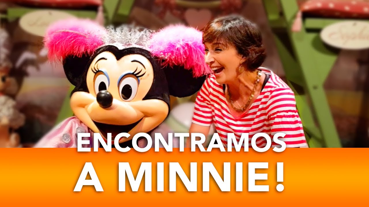 A Voz da Minnie Encontra a Minnie na Disney! | Mabel Cezar