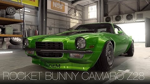 【CSR2】ROCKET BUNNY CAMARO Z28 • tune & shift • 7.096