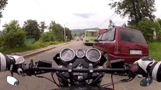 Suzuki GSX 1100G Black Bullet Go-Pro Hero 2 part3