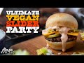 BEST Vegan Sliders w/ Fresh Baked Buns + Easy McDonalds Big Mac + BTS Cajun Sauce Recipe -Impossible