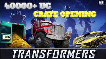 🔥40,000 UC Transformers SPEED DRIFT Crate Opening in BGMI I Speed Drift BGMI crate opening