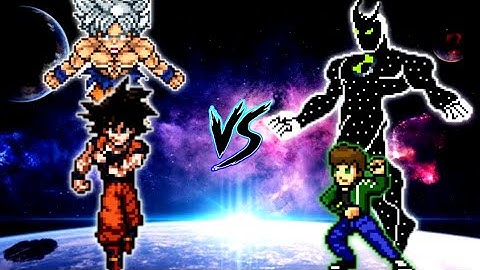 Son Goku DBS V7 OP (all form) VS Ben 10 Ultimate Alien V2 OP (all form) in Jump Force Mugen
