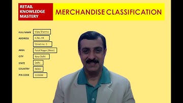 Retail Knowledge Mastery | Merchandise Classification by Sanjay Bakshi