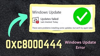 ふっじた確認画像 Fix 0xc8000444 Windows Update Error on Windows 11 - YouTube