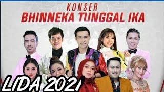 KONSER BHINEKA TUNGGAL IKA LIGA DANGDUT INDONESIA 2021