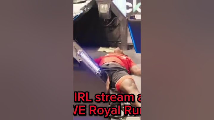 IRL Stream at WWE Royal Rumble