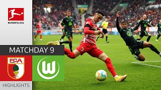 FC Augsburg - VfL Wolfsburg 1-1 | Highlights | Matchday 9 – Bundesliga 2022/23