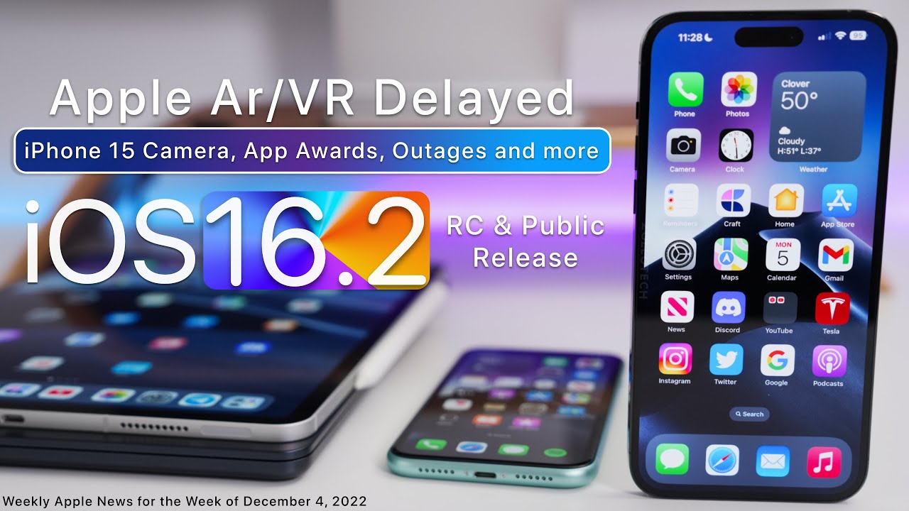 Apple AR Glasses, iPhone 15, iOS 16.2, Awards and more