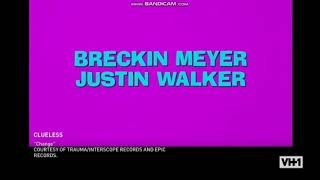 Clueless 1995 End Credits Vh1 Airing Tv Version