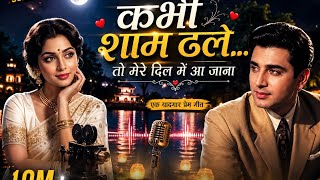 कभ शम ढल त मर दल म आ जन Evergreen Love Song 2026 Old Is Gold Hindi Romantic Song