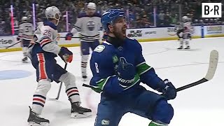 : Canucks Score Twice in 1 Minute for Comeback Win vs. Oilers | 2024 Stanley Cup Playoffs