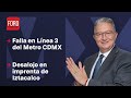 Fallo en Línea 3 del Metro CDMX / Noticias MX - 2 de mayo de 2024